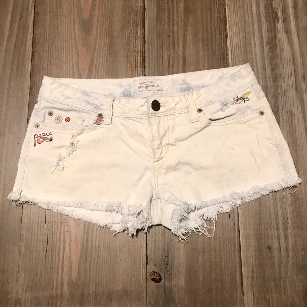 Aeropostale women’s Sz 7/8 cut off shorts